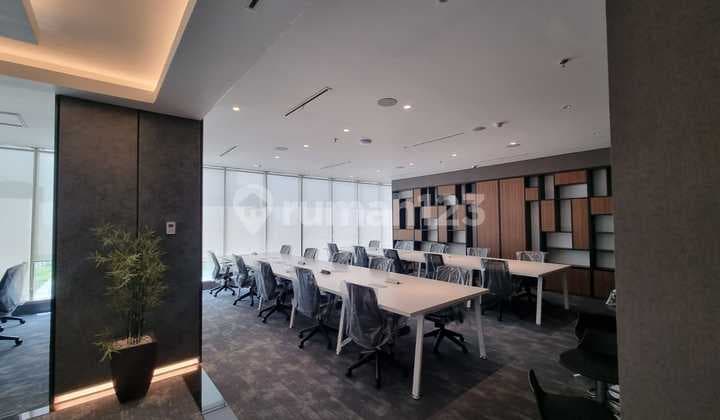 Jual / Sewa Office Space Gold Coast Tower Eiffel Semi Furnish di Pik Jakarta Utara