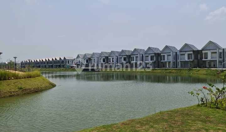 unit terbatas,jarang ada, kavling rumah pik view danau dijual uk:1125m2 cluster favorit