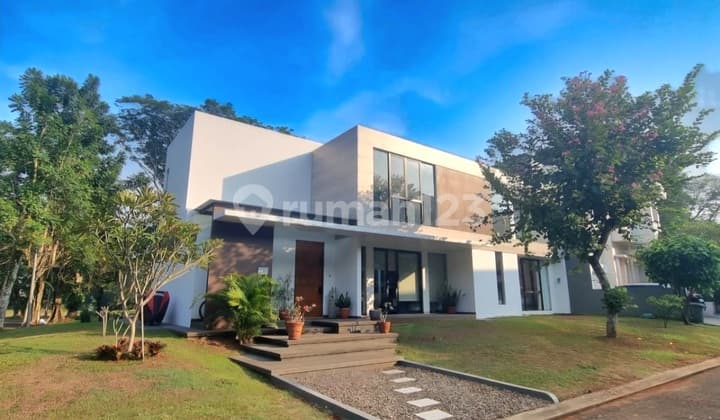 Rumah Hoek Minimalis 2 Lantai Vermont Parkland Bsd