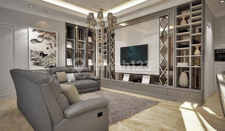 Luxury House for Sale Fully Furnished 2 Floors in PIK Golf Island, Piano Complex, Land Area 150M2, Move-In Ready Interior Design