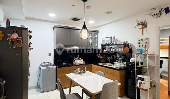 Dijual Apartemen The Mansion Kemayoran Full Renovasi Tower Aurora Desain Unik 3 Kamar View Lepas