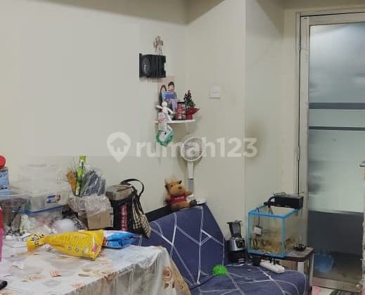 PALING MURAH APARTEMEN GREEN PARK VIEW TOWER F DAAN MOGOT KALIDERES JAKARTA BARAT SEMI FURNISHED 2 KAMAR TIDUR LB35 SHM