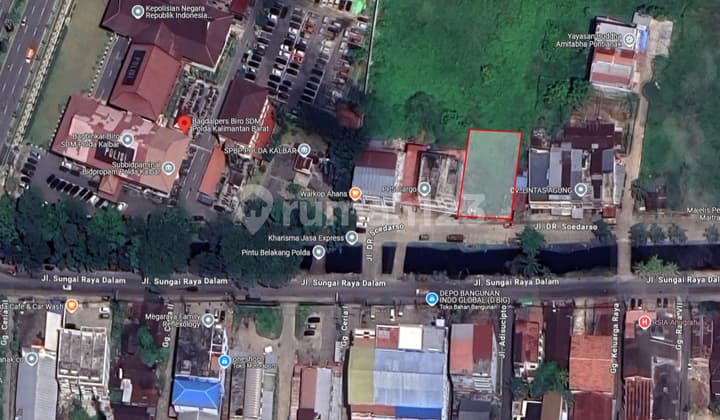 Tanah Siap Bangun Lokasi Strategis di Belakang Polda