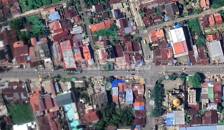 Ideal Land Size City Location Suitable for Business on Prof M Yamin Street.