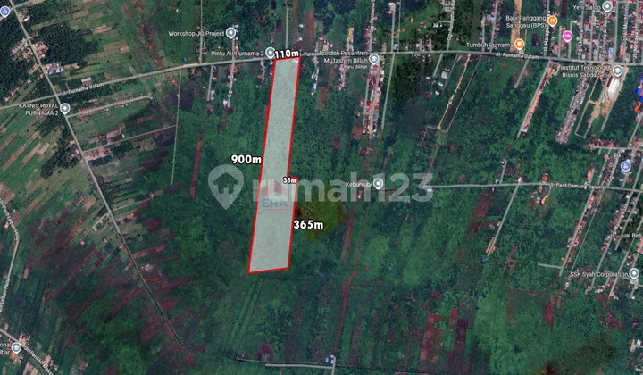 Tanah Luas Akses Pinggir Jalan Kawasan Kota di Purnama 2 (Purnama Dalam) Tanah Luas Akses Pinggir Jalan Kawasan Kota di Purnama 2 (Purnama Dalam)