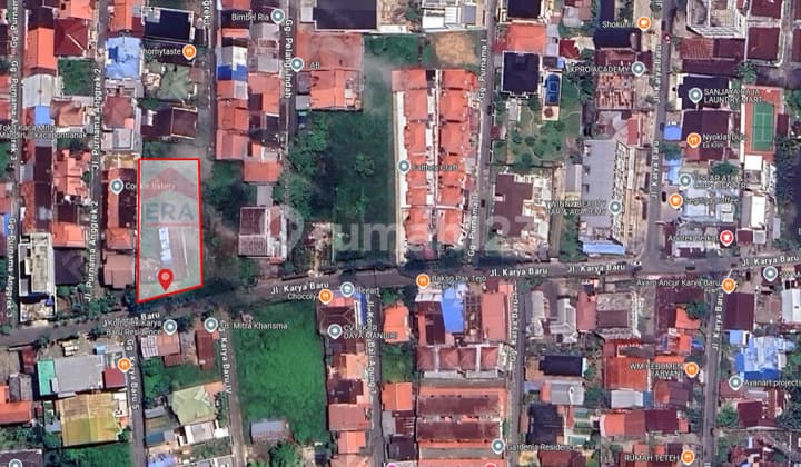 Land by the Road Suitable for Workshop, Office, Cafe in Karya Baru.