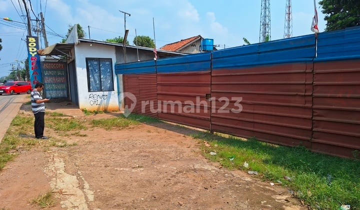 Dijual Kavling Pinggir Jalan Jl Raya Serang Setu Bekasi