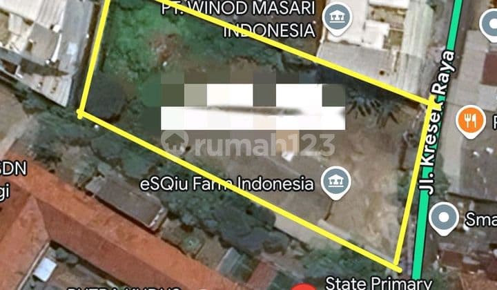 Disewakan/dijual Kavling L 2.311m² (cocok U/carwash,padel,home Industri,lapangan Futsal) Di Kosambi