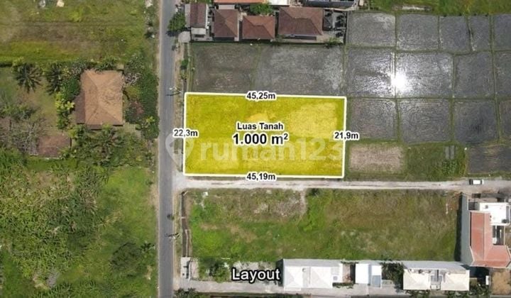 Good Land by the Main Road Near the Beach Suitable for Business and Villa Complex