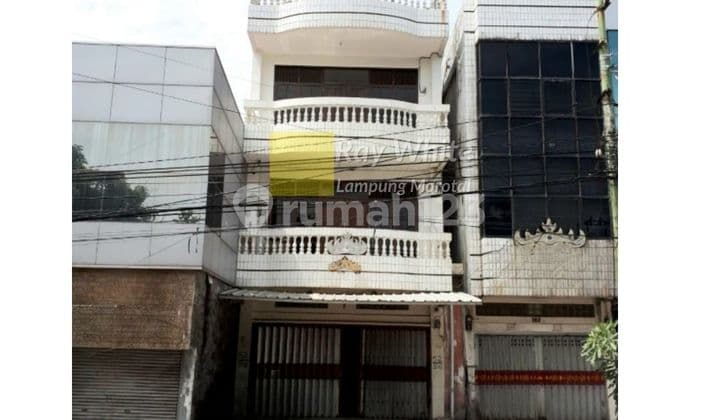 Dijuak Ruko 3 Lantai Bumi Waras Bandar Lampung