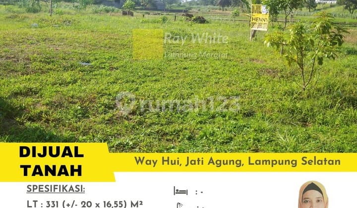 Dijual tanah way huwi