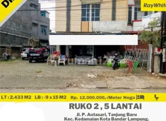 Dijual Ruko 2.5 Lantai Berlokasi di Jl. Pangeran Antasari Kota Bandar Lampung