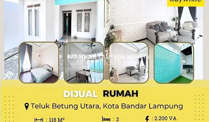 DIJUAL RUMAH DI KAWASAN PERUMAHAN ELITE TELUK BETUNG UTARA