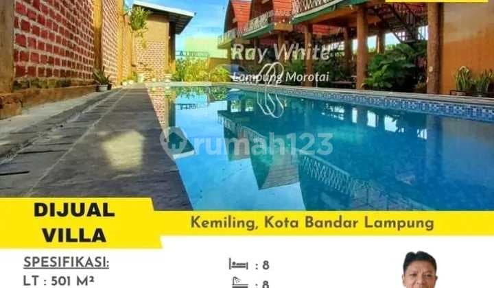 DIJUAL VILA SIAP PAKAI DI KEMILING KOTA BANDAR LAMPUNG