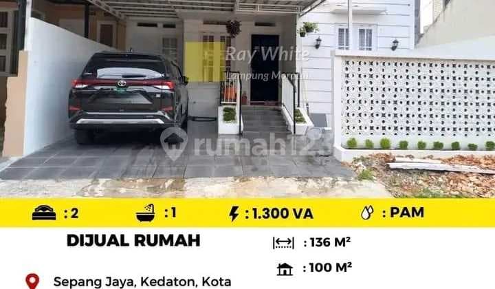 Dijual Rumah yang Berlokasi di Sepang Jaya Kedaton Kota Bandar Lampung