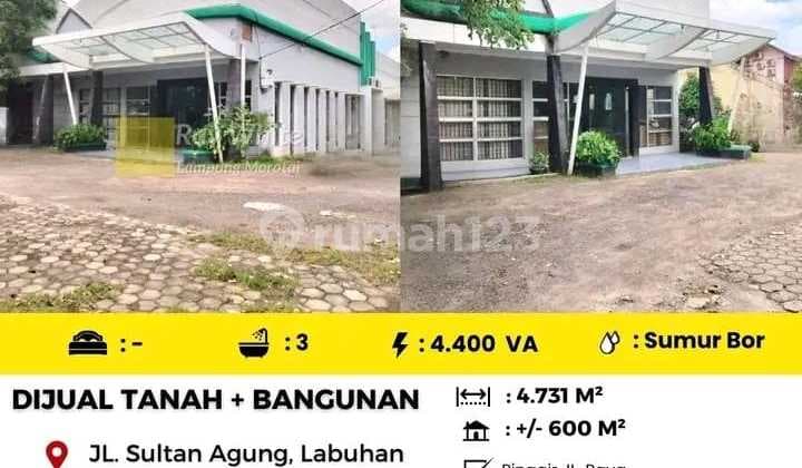 DIJUAL RUMAH DAN TANAH STRATEGIS DAN LUAS DI KEDATON
