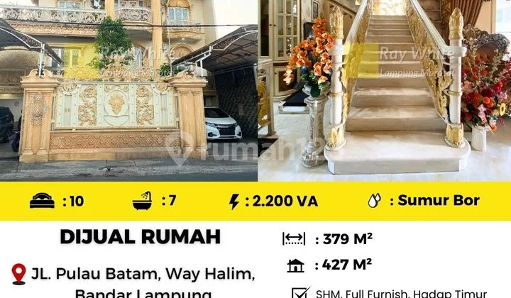 Dijual Rumah Mewah di Pusat Kota Way Halim