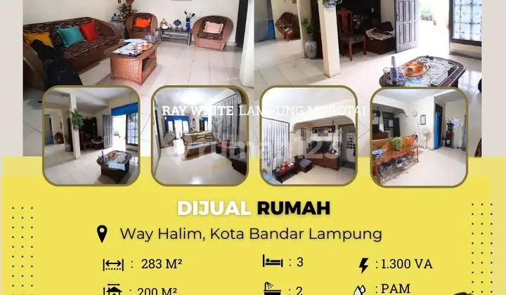 DIJUAL RUMAH MURAH DI WAY HALIM