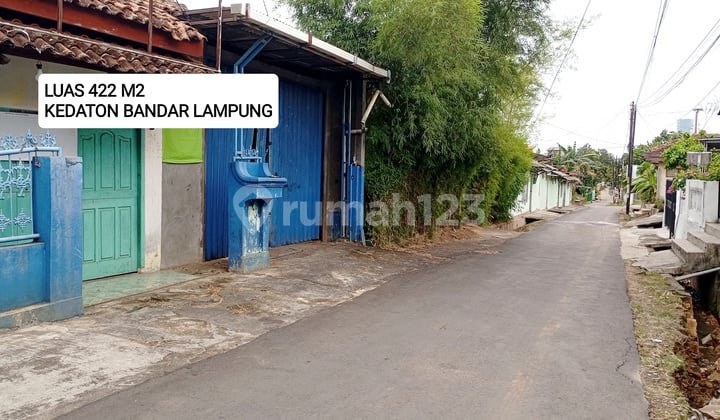 rumah 422 m2 kedaton bandar lampung
