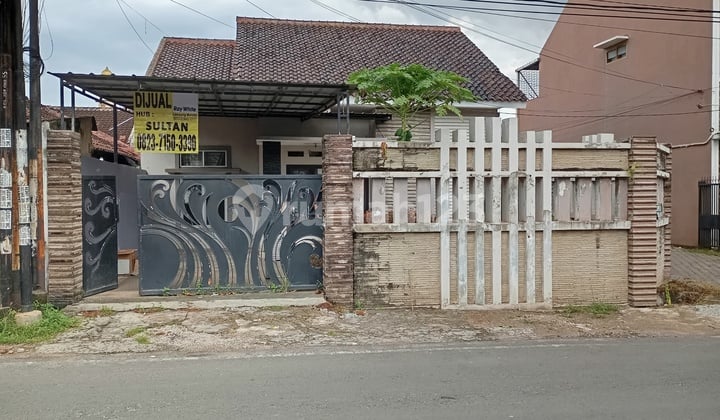 Rumah 185 m2 pinggir jalan p buton way halim bandar lampung