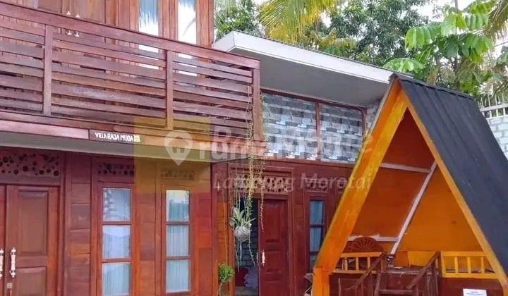 villa dan pemancingan