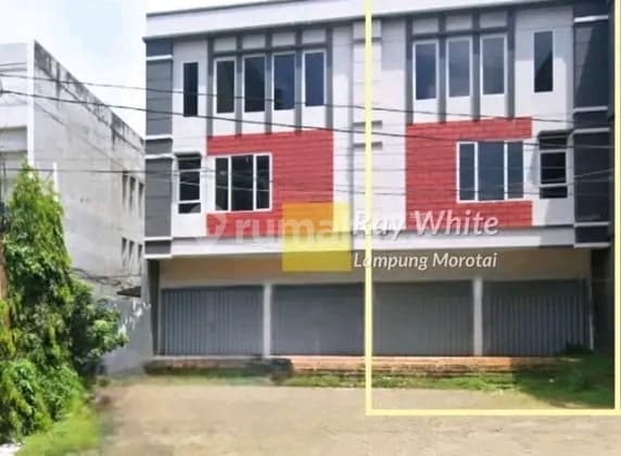 ruko 2 pintu plong tanjung karang pusat