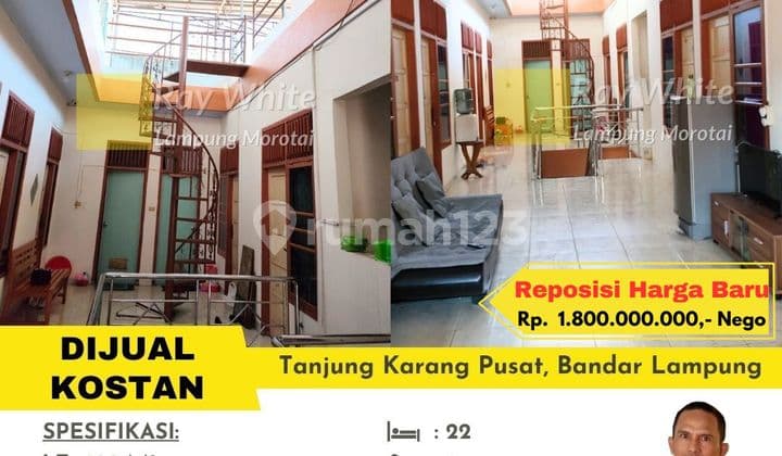 rumah murah kosan tanjung karang pusat