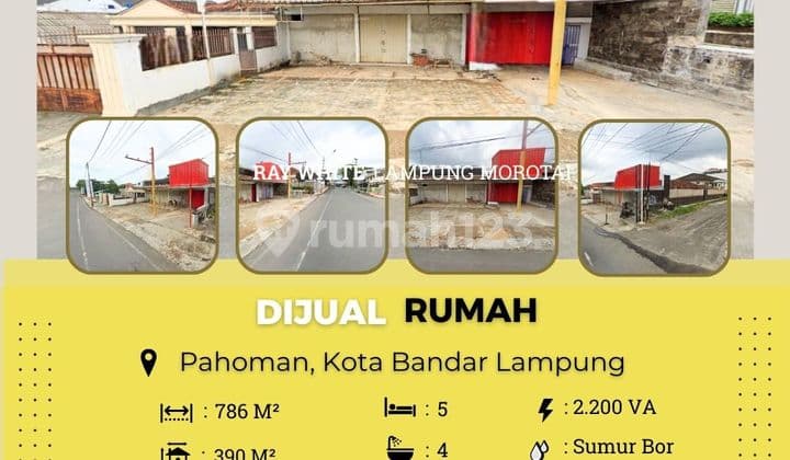 rumah murah pahoman tanjung karang pusat