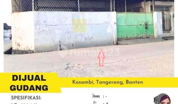 dijual gudang kosambi dijual gudang kosambi
