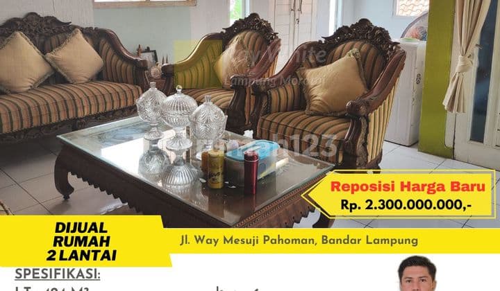 rumah murah pahoman tanjung karang pusat