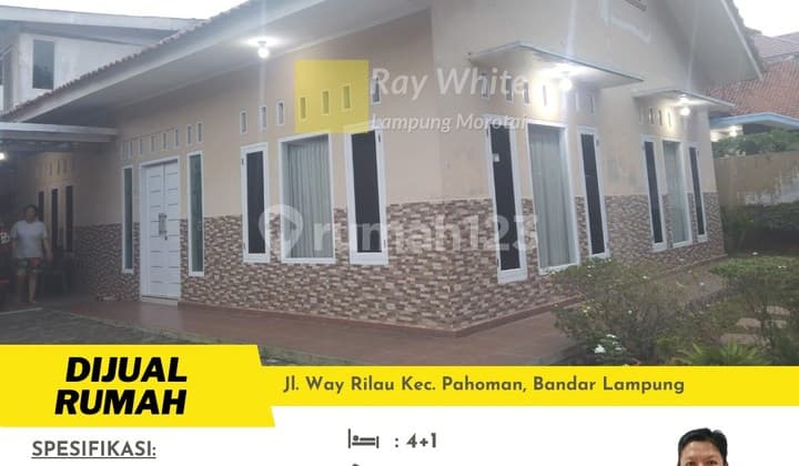 rumah murah way rilau pahoman bandar lampung