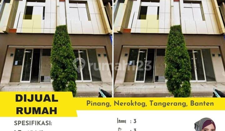 dijual rumah pinang,nerogtog tangerang banten