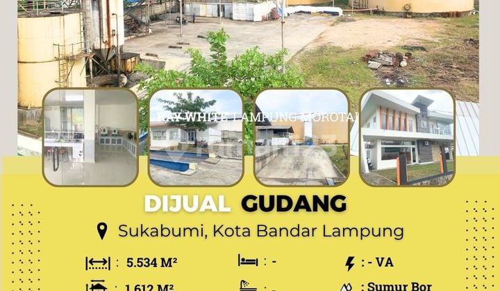 Sell cheap warehouse Sukabumi Bandar Lampung.