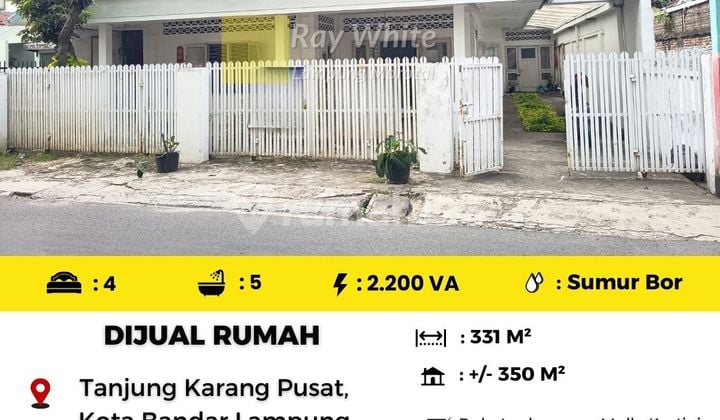 Rumah Murah Pahoman Tanjung Karang Pusat