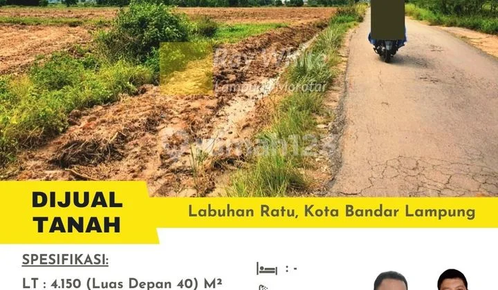 tanah murah labuhan ratu bandar lampung tanah murah labuhan ratu bandar lampung