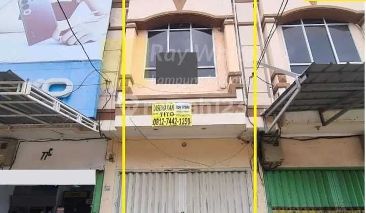 Ruko Sewa 3 Lantai di Pusat Kota