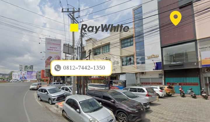 Ruko Sewa 4 Lantai Dekat Tugu Adipura Bandar Lampung