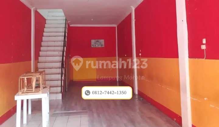 Ruko Sewa 3 Lantai Jl. Teuku Umar Kedaton Bandar Lampung