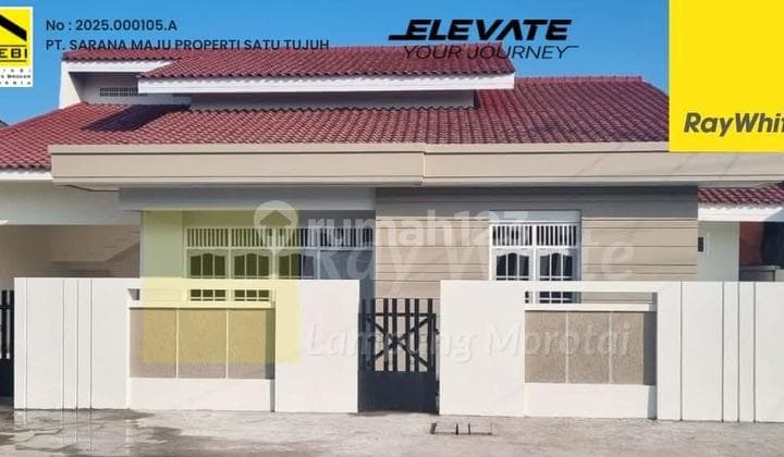 Rumah Pinggir Jalan Besar di Korpri Sukarame Bandar Lampung