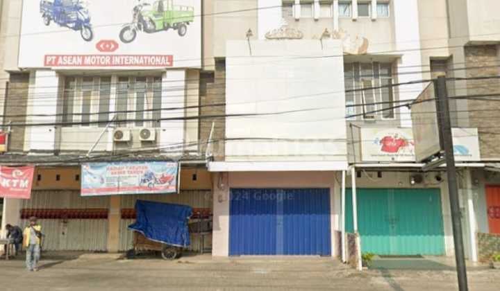 Ruko sewa 3 lantai di jalan gajah mada bandar lampung