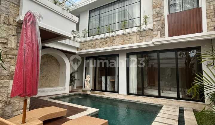 Villa Mediteranian Dekat Canggu Siap Huni One Gate System