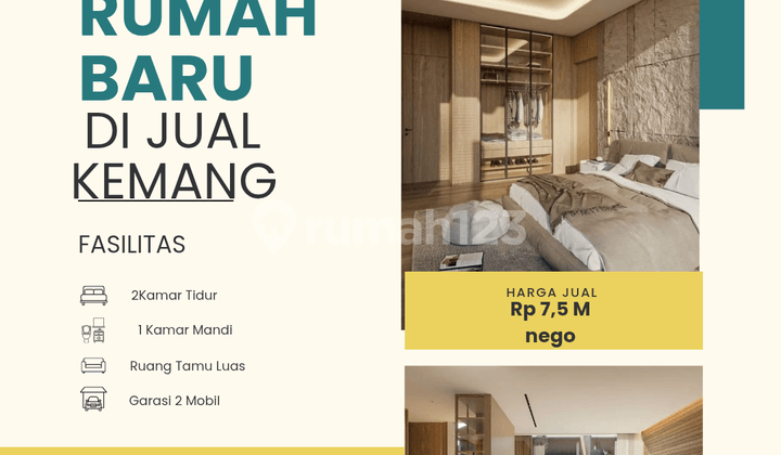 Di Jual Rumah.baru Siap.huni Di Kemang Utara Jaksel