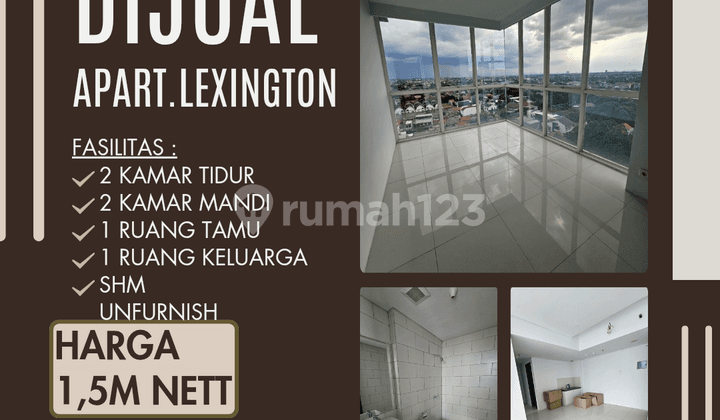 Termurah Jual.cepat Apartemen Lexington Residence Deplu Raya .Pondok.pinang Jaksel