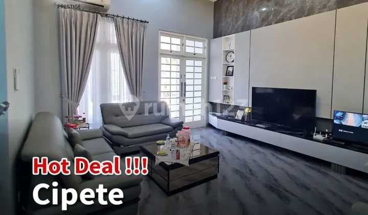 For sale. Newly Renovated Minimalist Classic House in Cipete, South Jakarta.