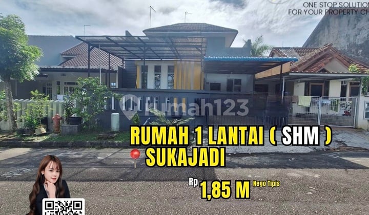 Dijual Rumah Shm Hadap Timur Di Sukajadi
