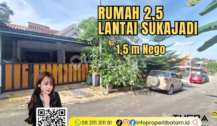 Affordable 2.5-Story House for Sale in Sukajadi