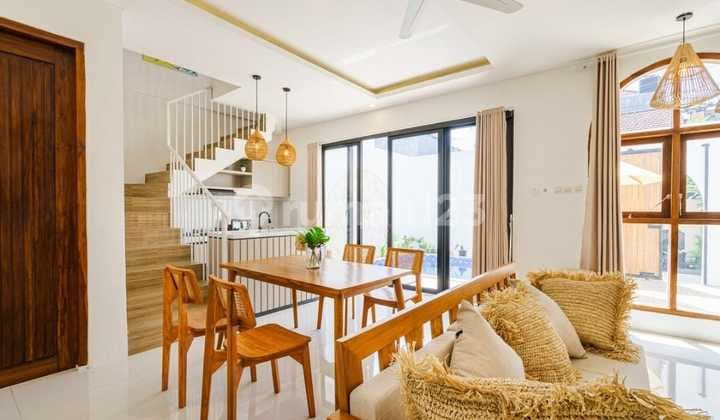 Villa Kecil Minimalis Modern Di Canggu Permai