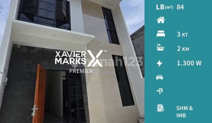 Rumah Baru Murah 2 Lantai di Sanata Village Malang