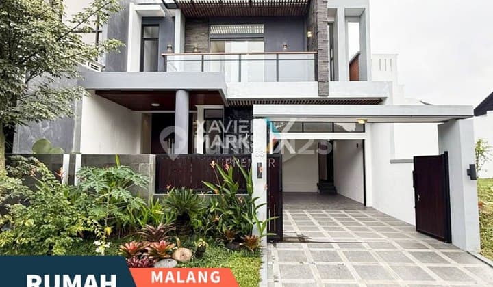 Rumah di Araya Malang, Design Minimalis Modern