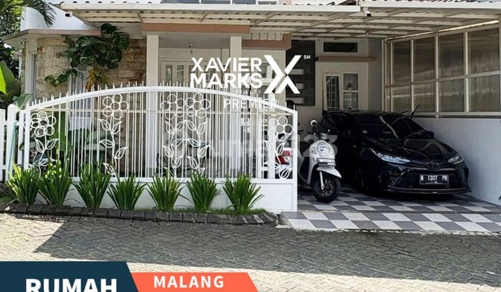Rumah Semi Furnish di Pandanwangi Malang Bangunan Terawat